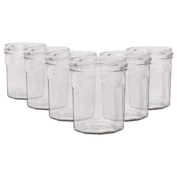 6x 150ml Glass Jam J 1dd605ed6998371d103acccc5b1ead5e