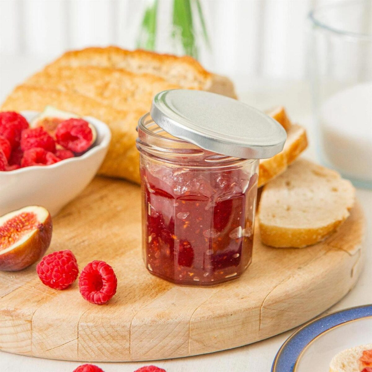 6x 150ml Glass Jam Jars with Silver Lids Chutney Preserve Honey Pickle Storage - Image 7