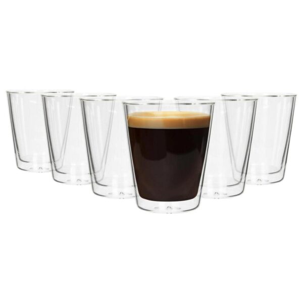 6x 200ml Double Wall 11d06d124b05e796841e9a75ebfaaa7a