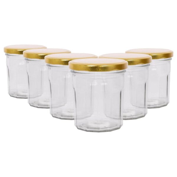 6x 250ml Glass Jam J 20eac907452ef8f63517087efe0a099e