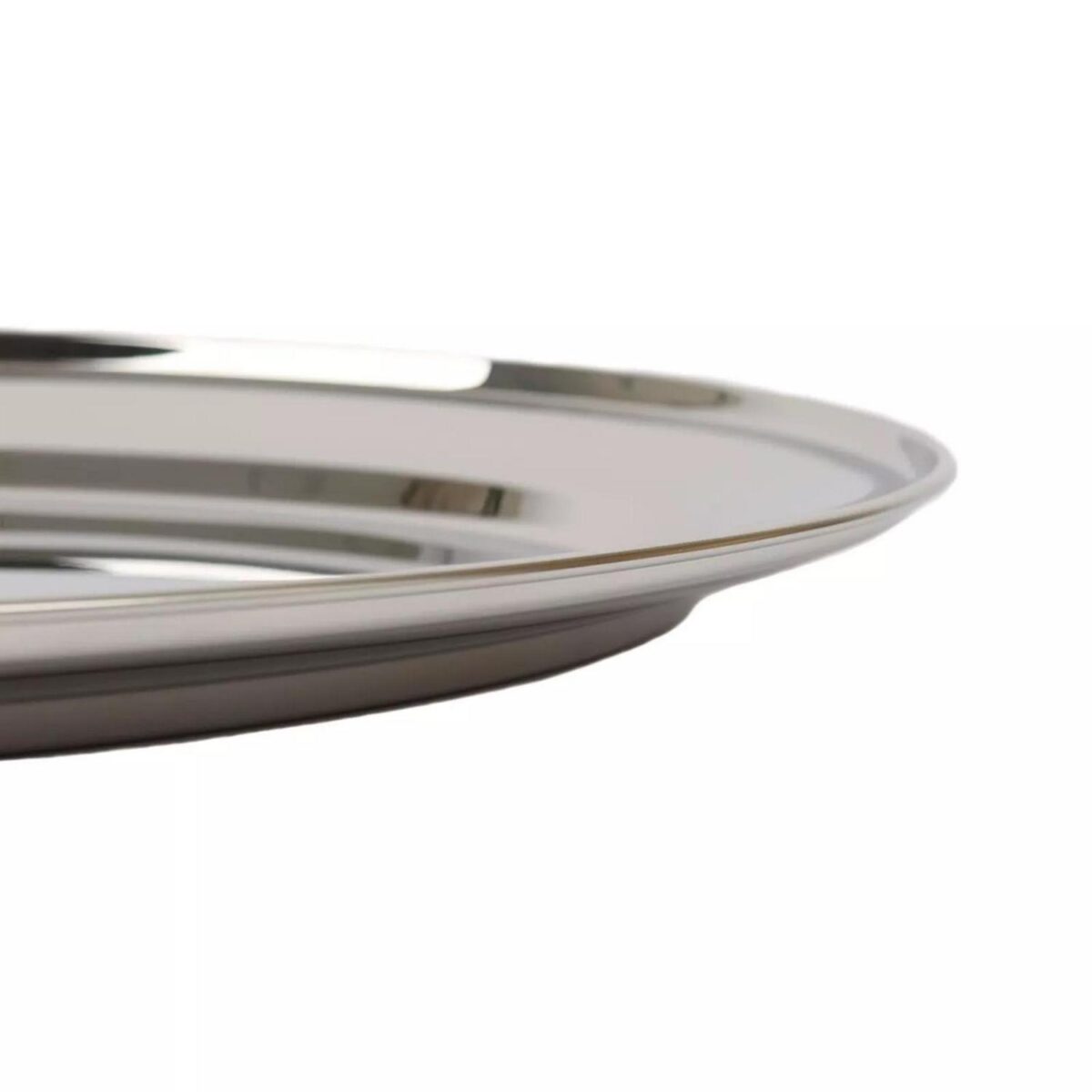 6x 50cm x 35cm Oval Stainless Steel Serving Platters Food Snack Tray Dish Plate - Image 4