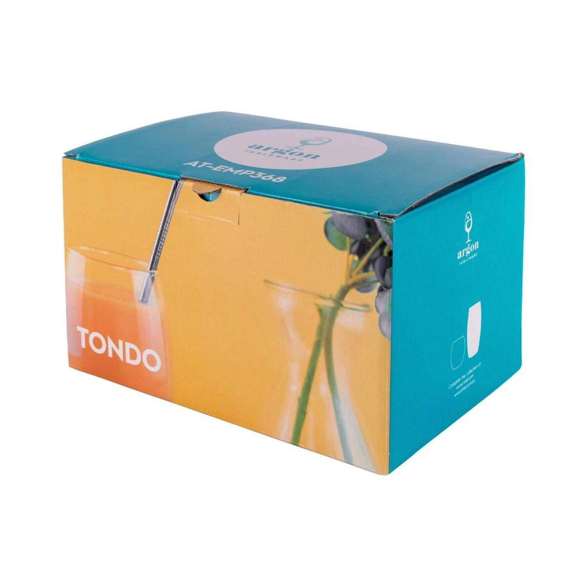 6x 510ml Hi Ball Juice Everyday Glasses Tondo Hiball Range By Argon Tableware - Image 5