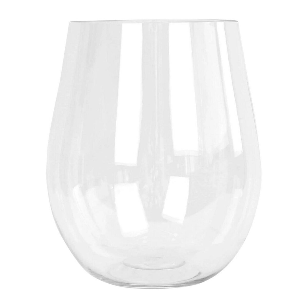 6x 600ml Reusable Plastic Stemless Wine Glasses Shatterproof Party Drinking Cups - Image 4