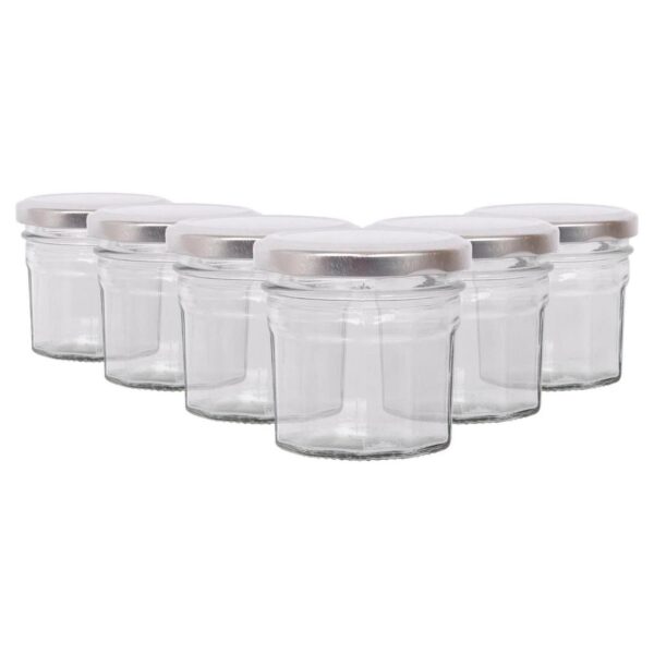 6x 90ml Glass Jam Ja 4cdc49ae6e4e60474b2bb4a5b66136b3