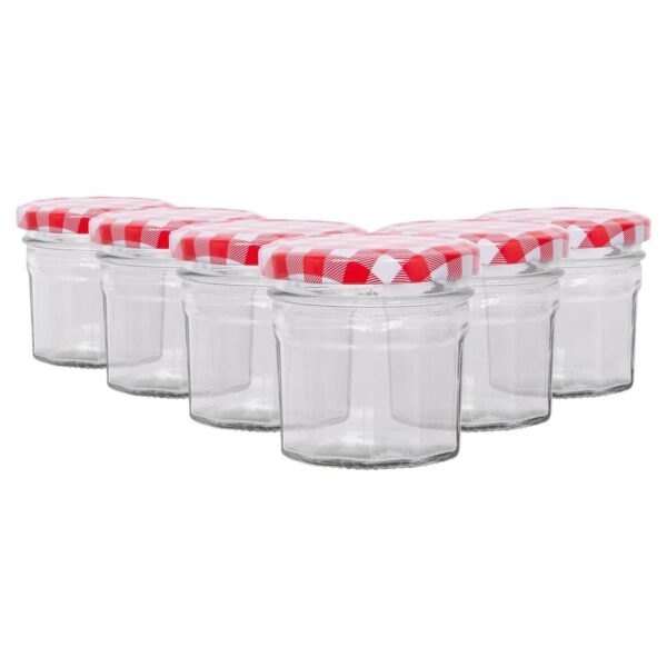 6x 90ml Glass Jam Ja cfdc6a468fcb1b3eda20db222a57d2a4