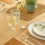 6x Beige 45cm x 34.5cm Cotton Fabric Placemats Kitchen Dining Table Place Mats - Image 7
