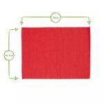 6x Beige 45cm x 34.5cm Cotton Fabric Placemats Kitchen Dining Table Place Mats - Image 3