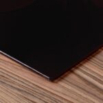 6x Black 50cm x 40cm Glass Placemats Kitchen Dining Dinner Table Place Mats Set - Image 6