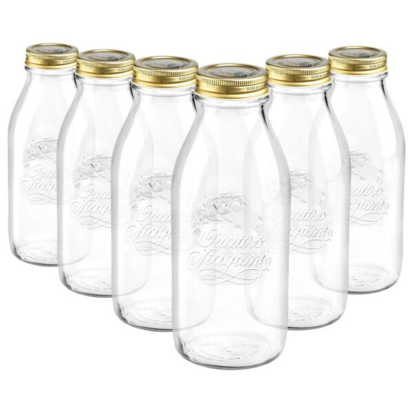 6x Bormioli Rocco 1L 88c371ea83bc38f2d3eab0228fb5d8c2