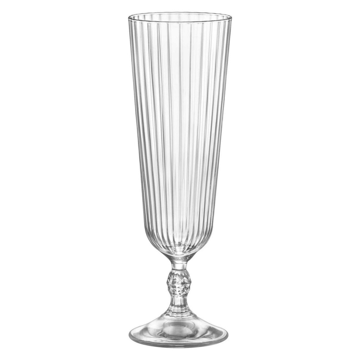6x Bormioli Rocco 275ml America '20s Sling Cocktail Glasses Clear Glass Set - Image 4