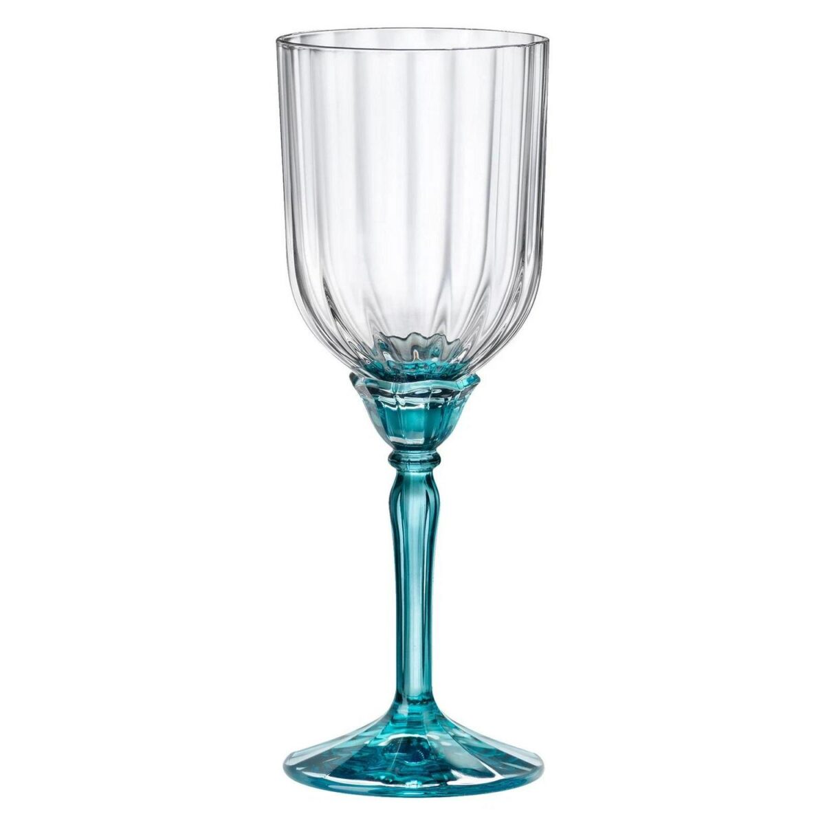 6x Bormioli Rocco Florian Cocktail Glasses Glass Cocktail Goblets 245ml Blue - Image 4
