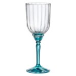 6x Bormioli Rocco Florian Cocktail Glasses Glass Cocktail Goblets 245ml Blue - Image 4