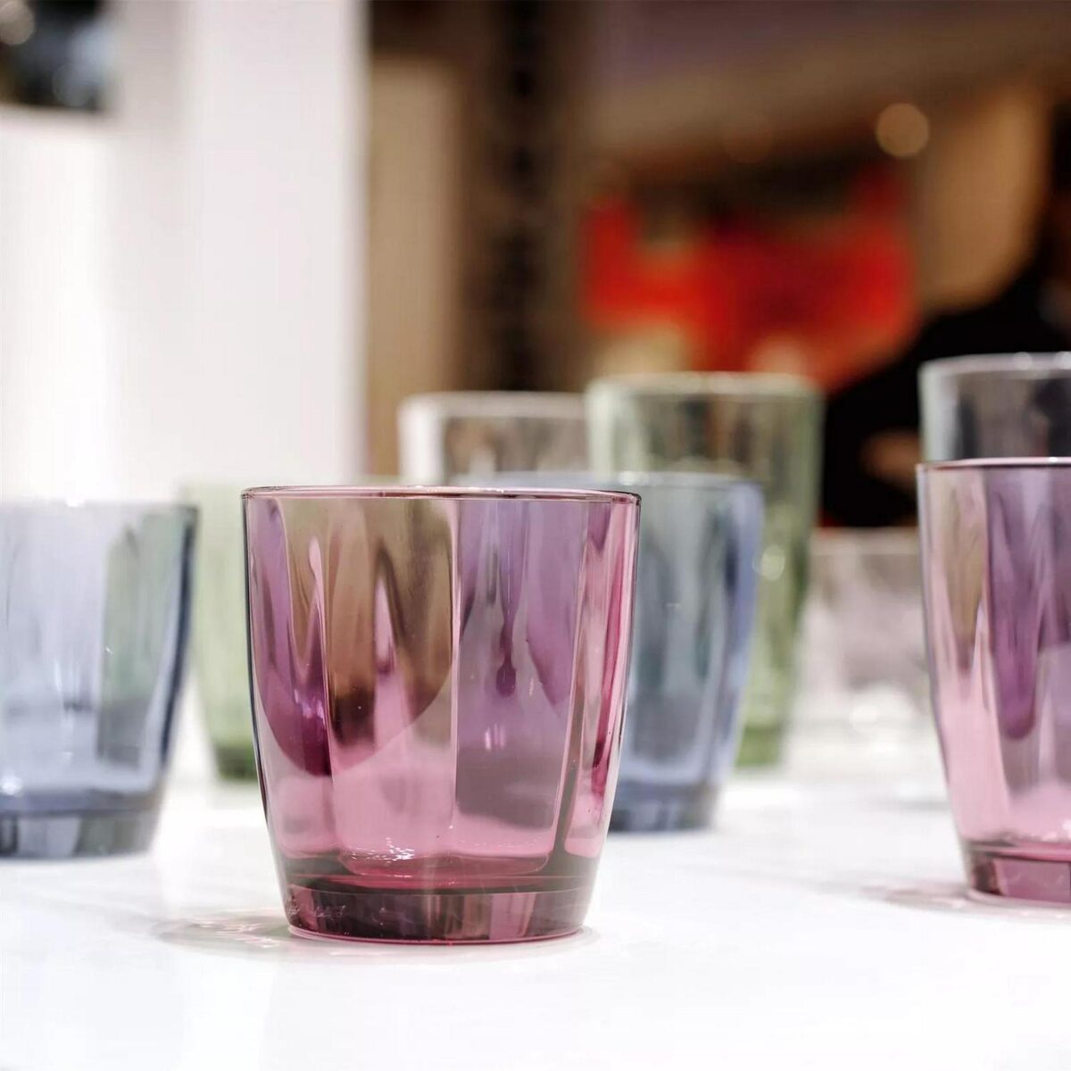 6x Bormioli Rocco Pulsar Double Old Fashioned Glasses Tumblers Set 390ml Clear - Image 6