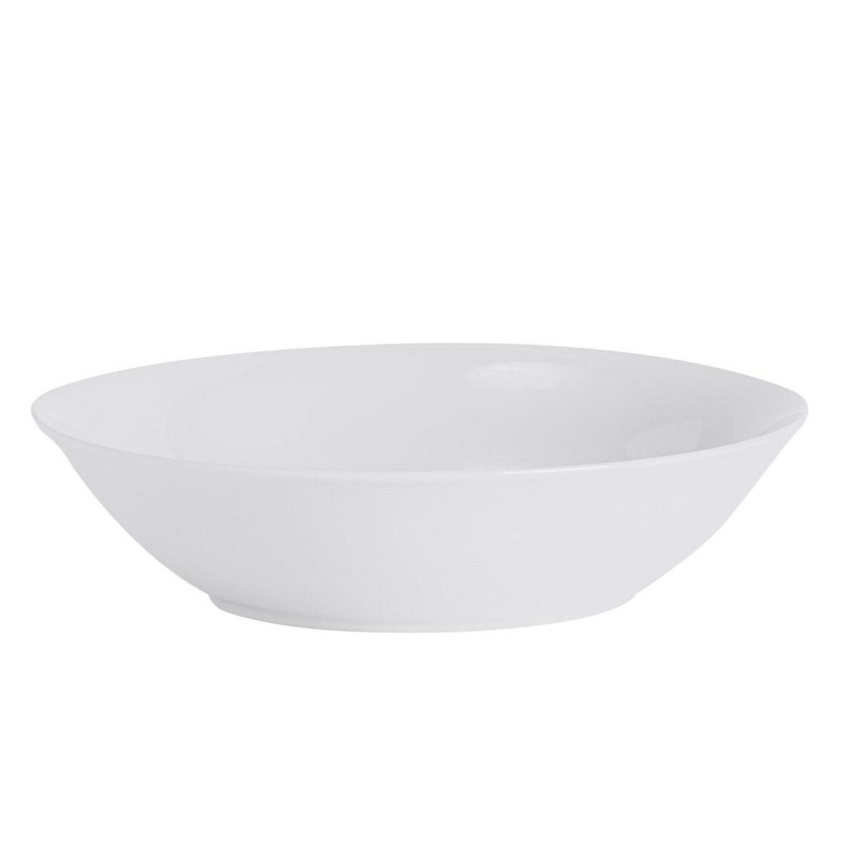 6x Classic White Pasta Bowls Porcelain Ramen Noodle Serving Dishes 25.5cm - Image 4