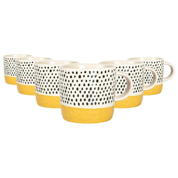 6x Dipped Dotty Ston 222686278f6e45dda4acc2e8a3a715d9