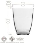 6x Duralex Clear 360ml Gigogne Highball Glasses Tall Glass Drinking Tumblers Set - Image 3