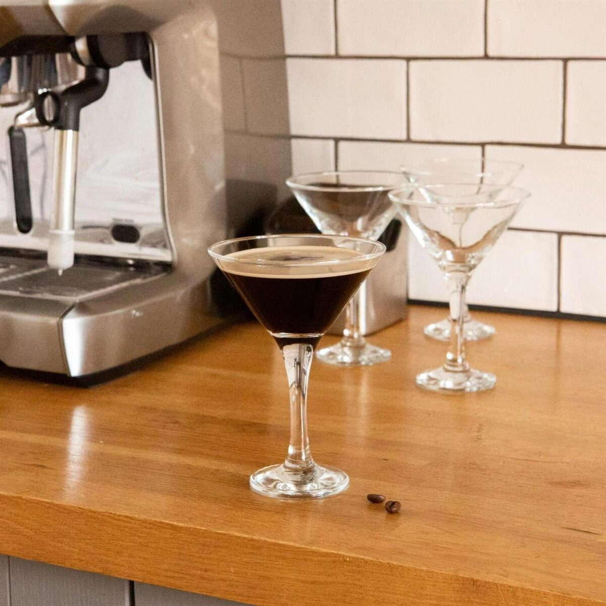 6x Espresso Martini Glasses Champagne Cocktail Drinking Coupe Glass Set 175ml - Image 5