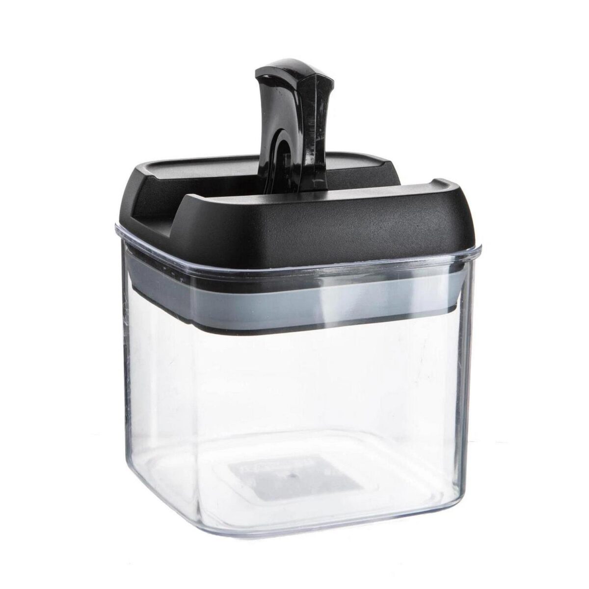 6x Flip Lock Plastic Food Storage Containers Kitchen Pantry Food Canister 500ml - Image 4