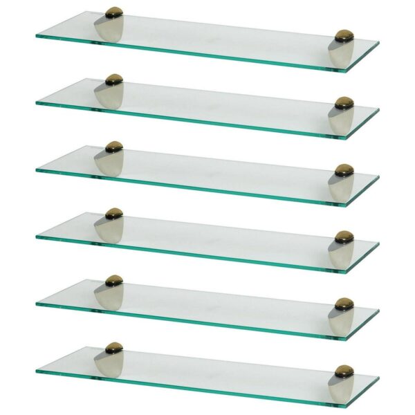6x Floating Glass Ba 1694bea852543dffa8f52f1b04e1bcbe