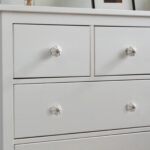 6x Floral Ceramic Cabinet Knobs Vintage Cupboard Door Drawer Handles White - Image 6
