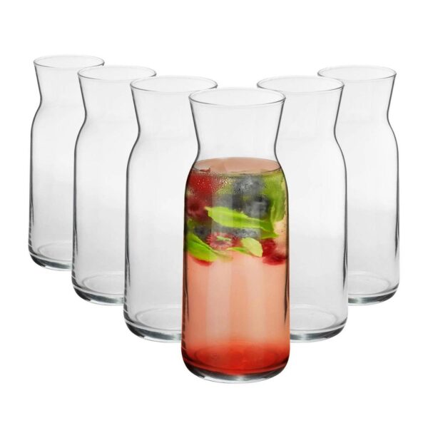 6x Glass Carafe Set 13ccb58404ee0f3b9ead3dc672a8b584