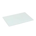 6x Glass Placemats Set Dinner Table Place Mats, White, 30 x 20 cm - Image 4