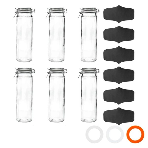 6x Glass Spaghetti J b3bfe0c3dac79b0a46ea968c691b3b77
