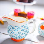 6x Hand-Printed Milk Jugs Japanese Style Porcelain Creamer Pitcher 300ml Blue - Image 5