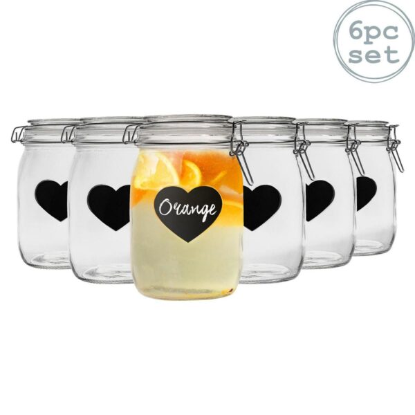 6x Heart Glass Stora 467aabc49b2f9ddb2406419aafacbd04