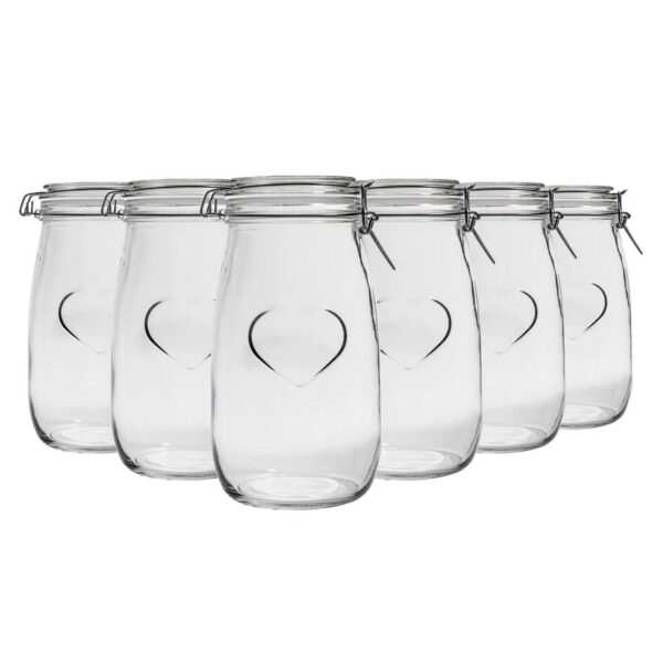 6x Heart Glass Stora 74182d598b31e8628c233fe40f8bef89