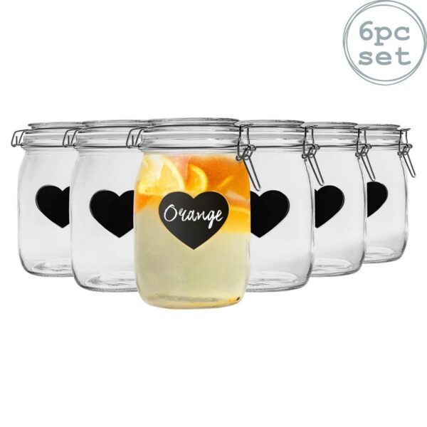 6x Heart Glass Stora e88851fb092adf63a237e4de510ec4cf