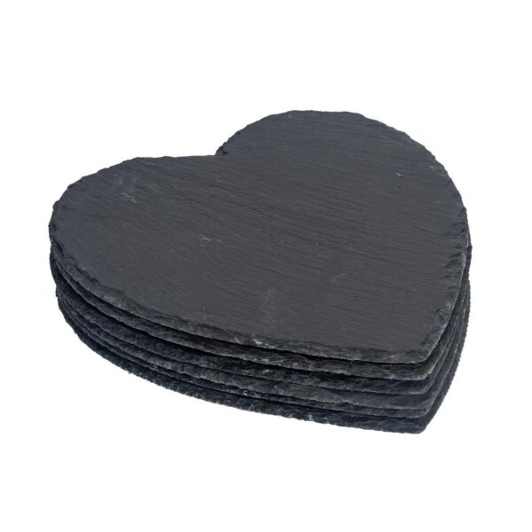 6x Heart Slate Place bdd8df0dd0c0423ce499c928d06b207e