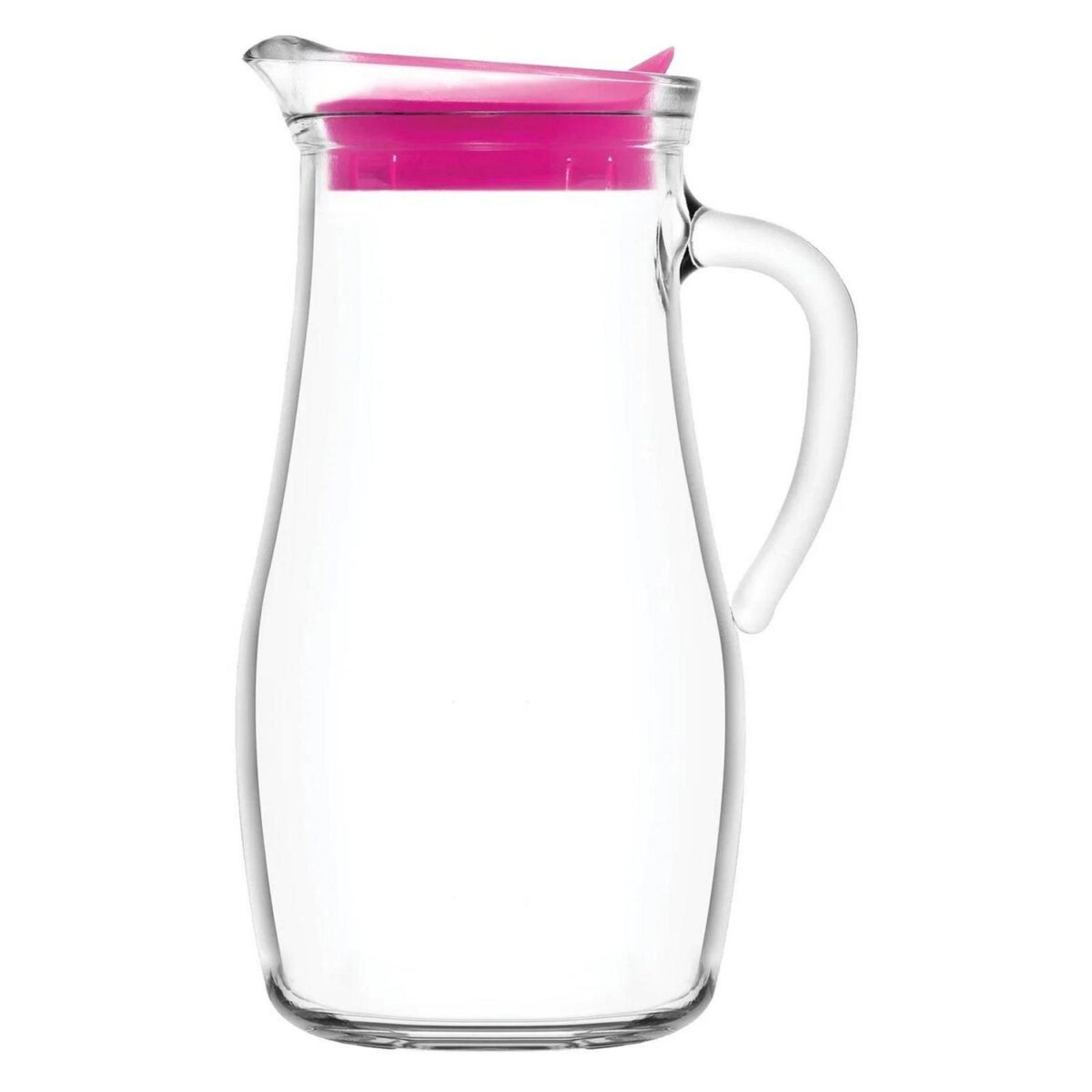 6x LAV 1.8L Misket Glass Water Jugs with Silicone Lid Juice Milk Drinks Carafe - Image 4