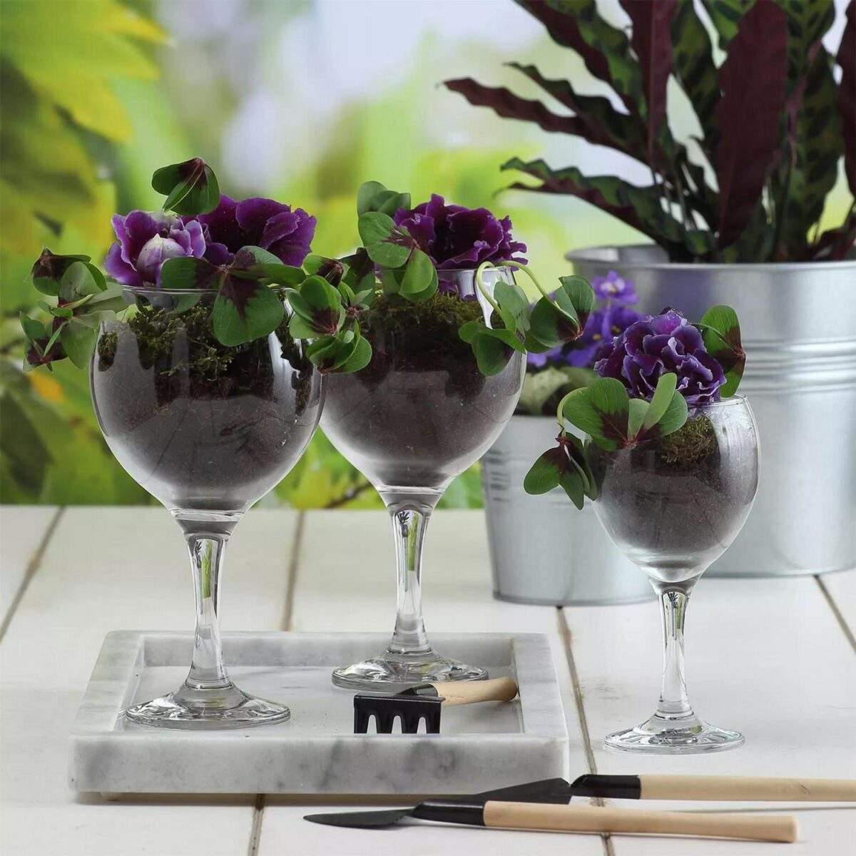 6x LAV 365ml Misket Red Wine Glasses Party Cocktail Drinking Glass Goblet Set - Image 6
