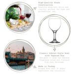 6x LAV 365ml Misket Red Wine Glasses Party Cocktail Drinking Glass Goblet Set - Image 2