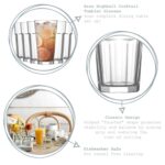 6x LAV Aras Highball Glasses Tall Glass Water Drinking Tumblers Set 360ml - Image 2