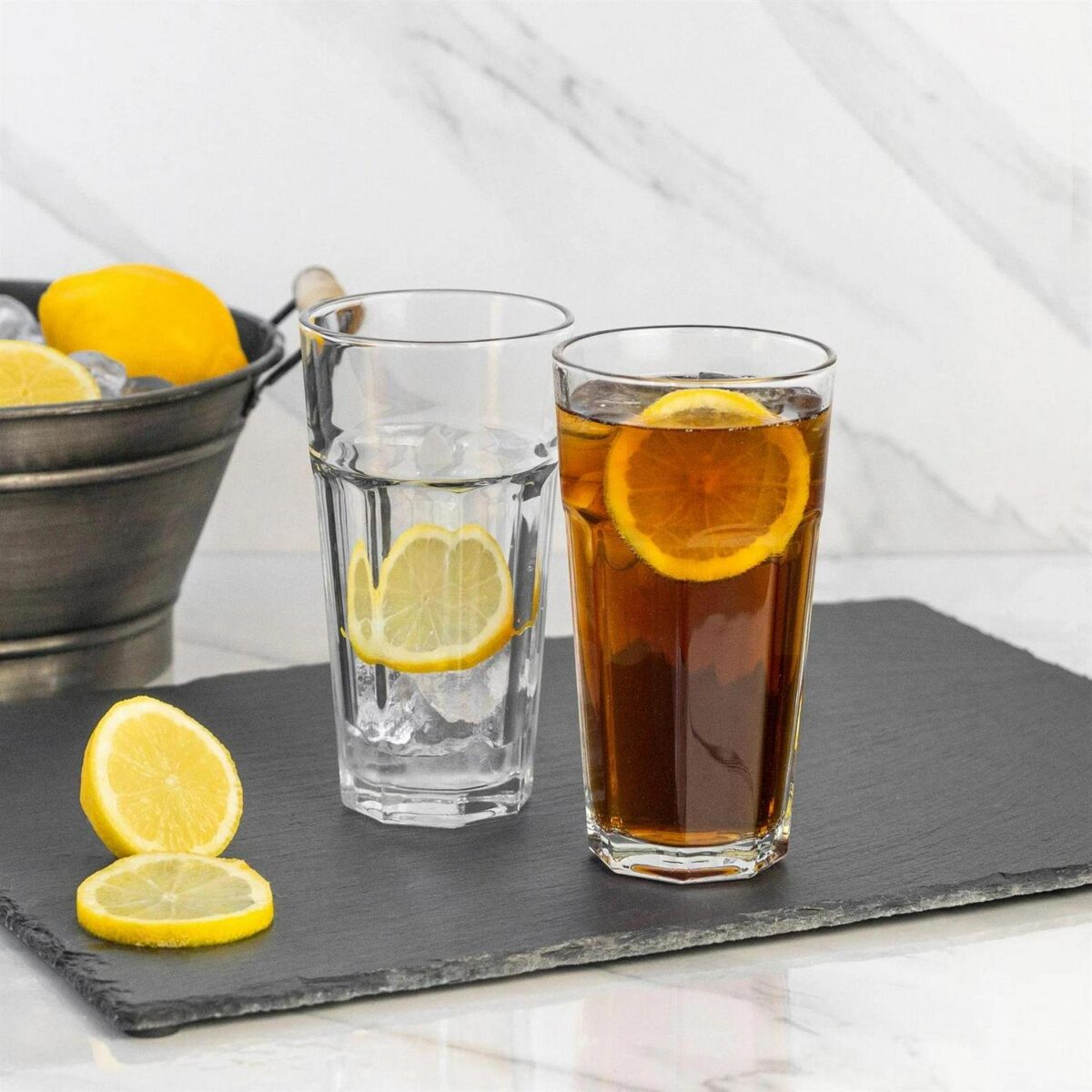 6x LAV Aras Highball Glasses Tall Glass Water Drinking Tumblers Set 360ml - Image 5