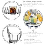 6x LAV Aras Tumbler Glasses Glass Water Wine Whiskey Gin Drinking Cup Set 200ml - Image 2