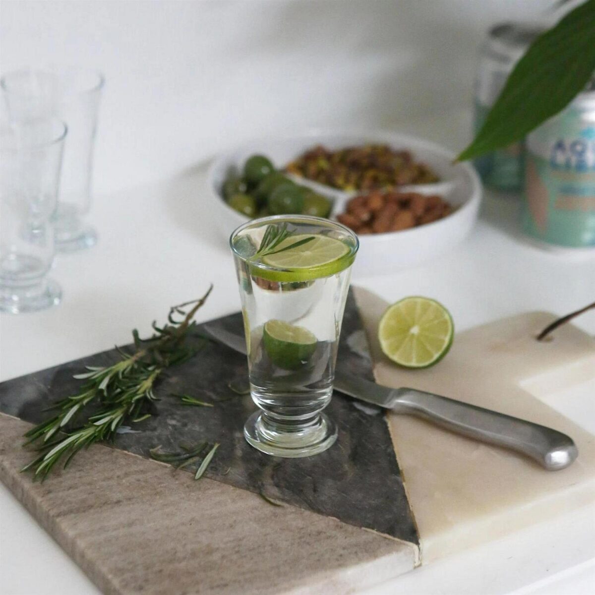 6x LAV Clear 150ml Troya Glass Footed Tumblers Water Juice Cocktail Glasses - Image 7