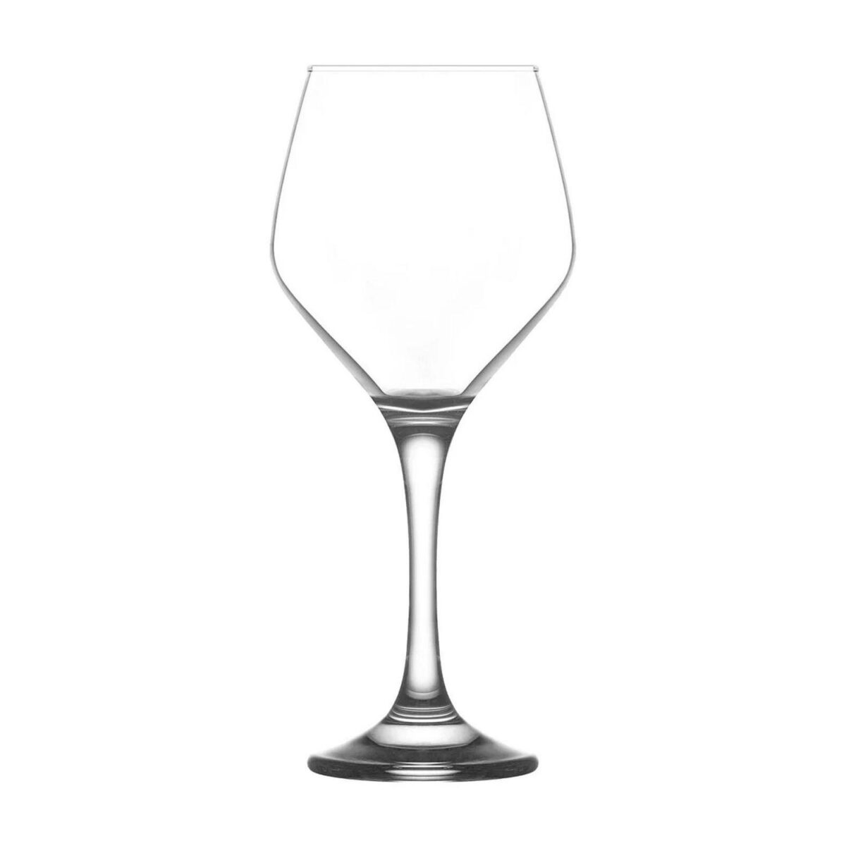 6x LAV Clear 440ml Ella Red Wine Glasses Party Cocktail Drinking Glass Goblet - Image 4