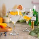 6x LAV Misket Gin and Tonic Glasses Large Glass Cocktail Balloon Gift Set 645ml - Image 6