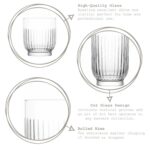 6x LAV Tokyo Whiskey Glasses Glass Scotch Rum Drinking Tumblers Set 330ml - Image 2