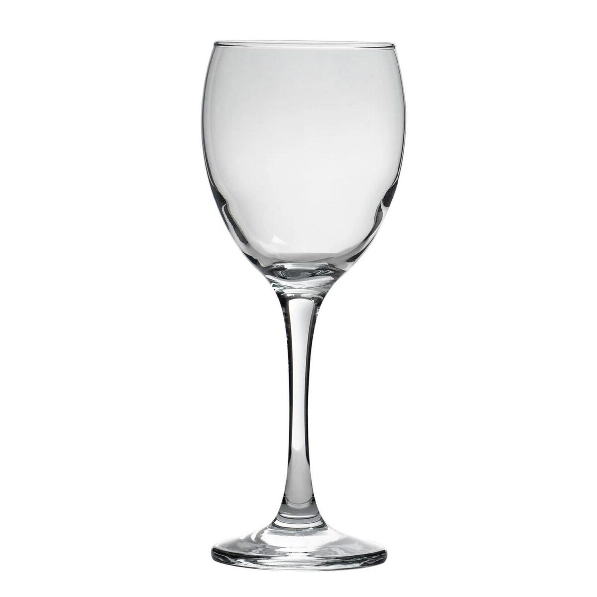 6x LAV Venue Red Wine Glasses Large Glass White Rose Long Stem Party Set 340ml - Image 4