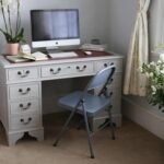 6x Matt Grey Metal Folding Chairs Space-Saving Foldable Office Dining Chair - Image 5