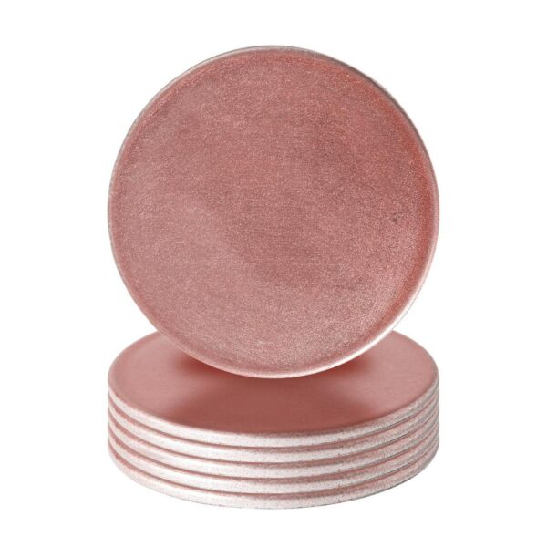 6x Metallic Coasters 8818fbd61ffb15ad241c291e08573152