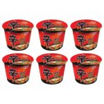 6x Nongshim Shin Ramyun 114g Big Bowl Instant Noodles Ramen Pot Noodle Pack