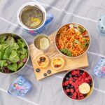 6x Ocean Pansy 300ml Stainless Steel Picnic Tumblers Reusable Party BBQ Set - Image 6