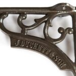 6x Ornate Iron Shelf Bracket Cast Iron Antique Vintage Wall Brackets D150mm Raw - Image 2