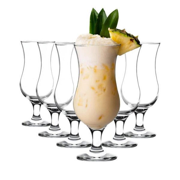 6x Pina Colada Glass 1481271a13c57746a1ce6de38b122448