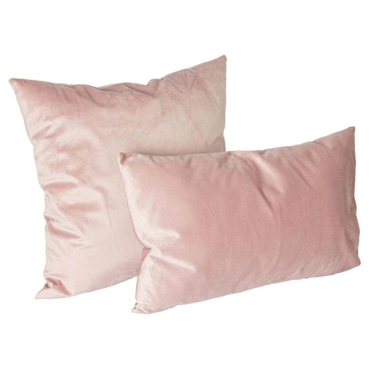 6x Pink 60cm x 40cm Rectangle Velvet Cushions Large Scatter Cushions with Cover - Image 4